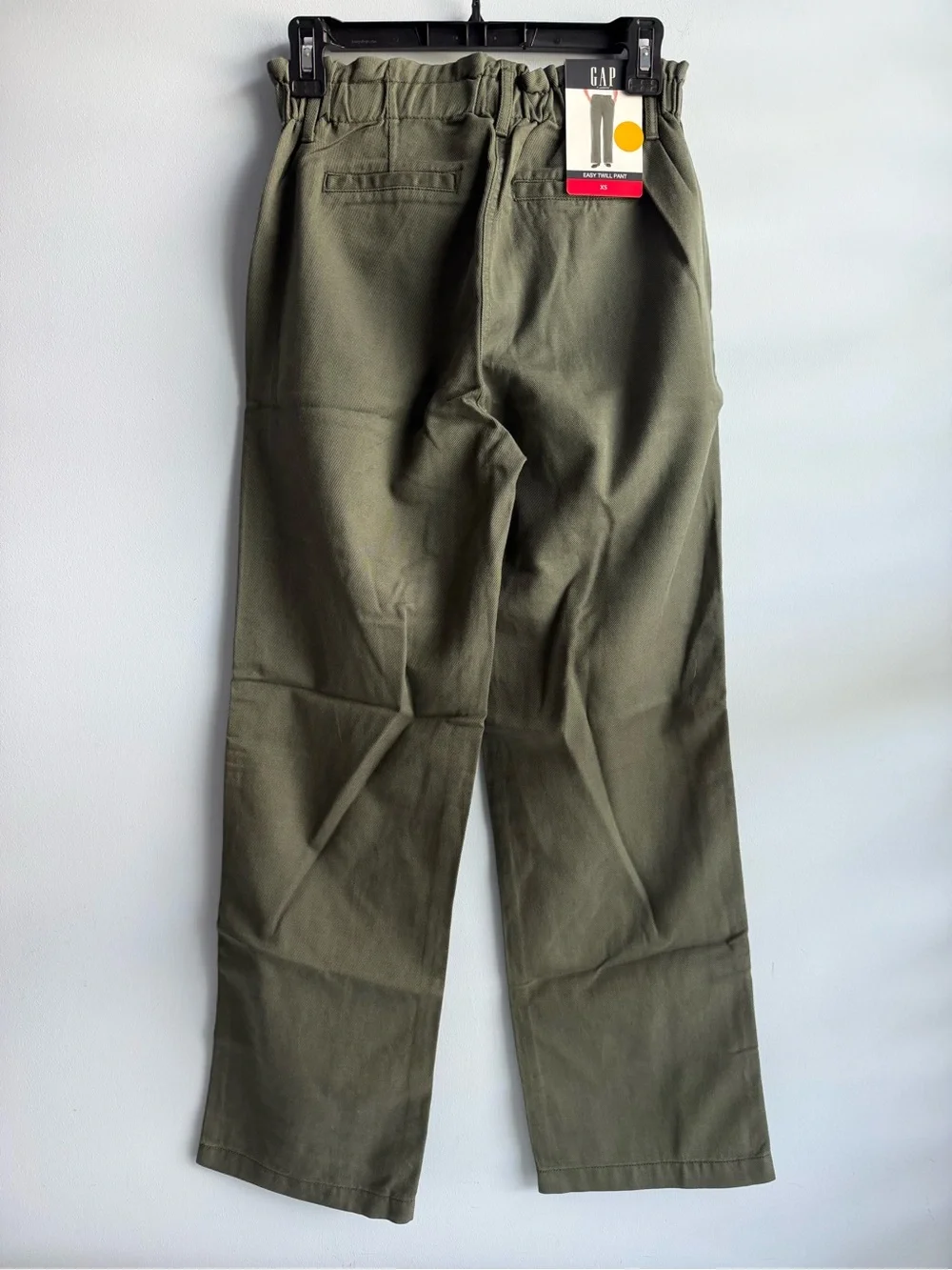 Gap Women's Green Easy Twill Pull On Pants Size XS
